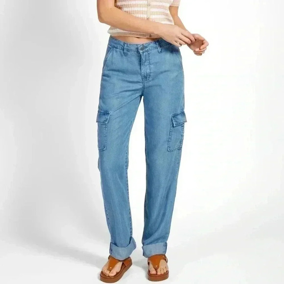 Fidelity Jeans | Panterette Rolled Cargo | Women’s 30 - Picture 1 of 4